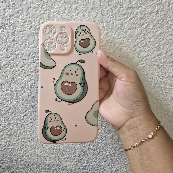 iPhone 13 Pro Max Avocado Print Phone Case - Picture 1 of 4